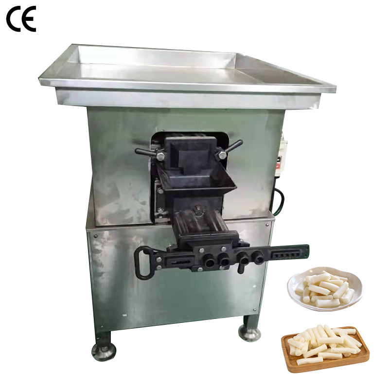 Tteokbokki Rice Cake - Motorized Rice Cake Machinery Tteokbokki Extrusion