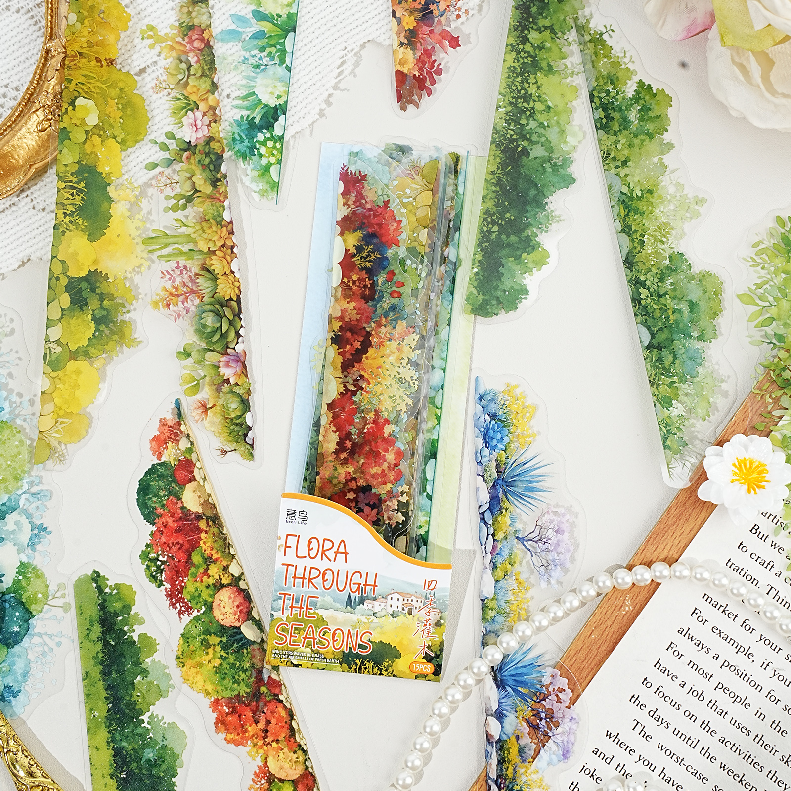 Etori Life 15Pcs Colorful Plan - Korean Lifestyle Aesthetic 评论和价格