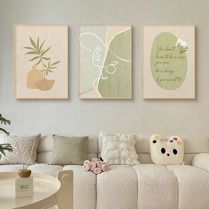 Wooden Cream Style Abstract Li - Korean Lifestyle Aesthetic 评论和价格