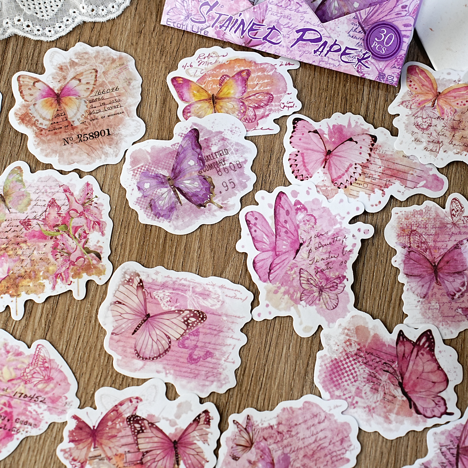 Etori Life Pink Watercolor But - The Korean Lifestyle 评论和价格