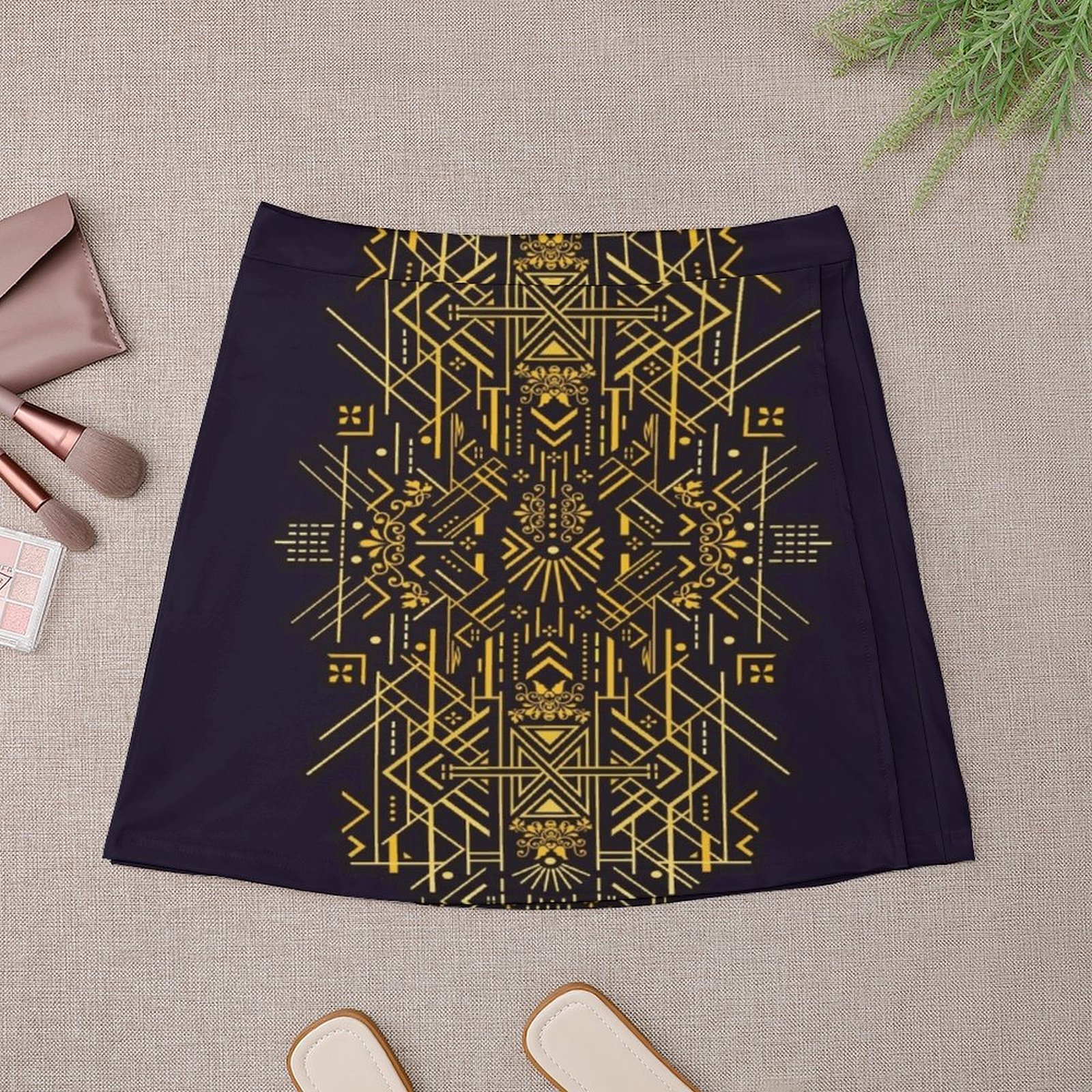 Life is Golden Mini Skirt wome - Korean Women Lifestyle 评论和价格