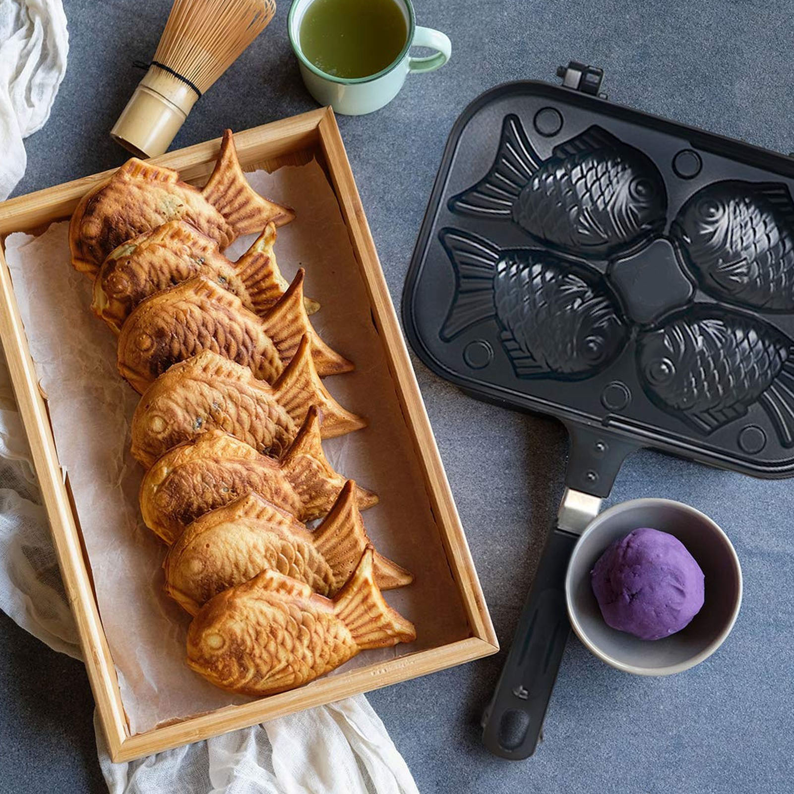 Taiyaki Cooking Bakeware Taiya - Tteokbokki Rice Cake 评论和价格