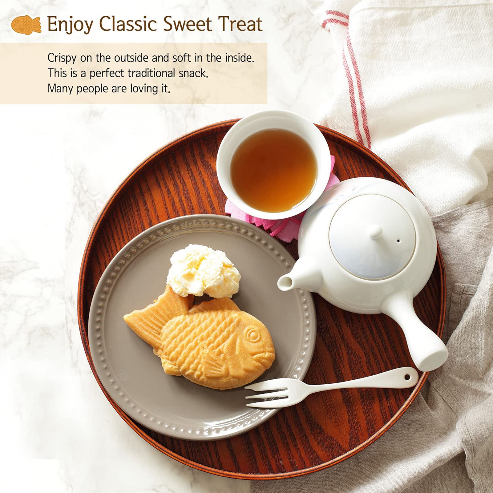 Taiyaki Cooking Bakeware Taiya - Tteokbokki Rice Cake 评论和价格