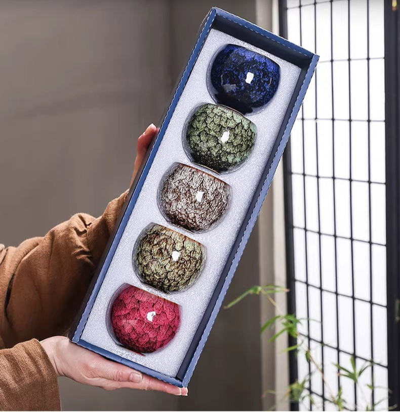 Unique Dragon Egg Jian Ware Te - Korean Tea Set 评论和价格