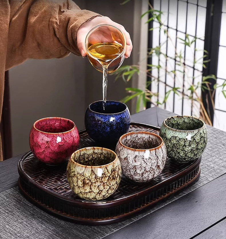 Unique Dragon Egg Jian Ware Te - Korean Tea Set 评论和价格