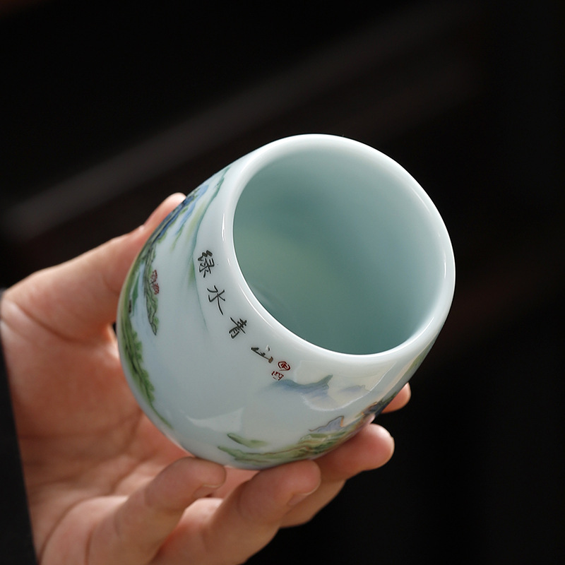 Ceramic tea cup, Japanese styl - Korean Tea Set 评论和价格