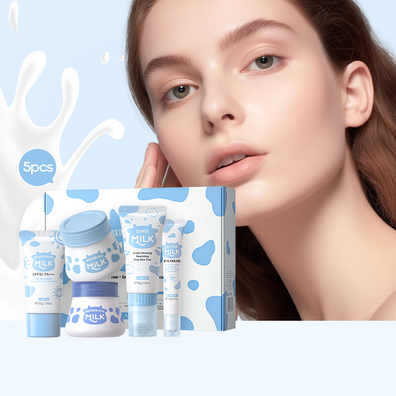 5pcs/box LAIKOU Milk Skin Care - Korean Skincare Routine 评论和价格