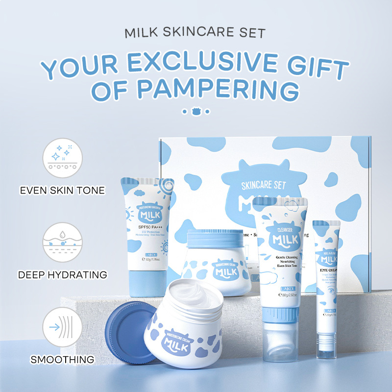 5pcs/box LAIKOU Milk Skin Care - Korean Skincare Routine 评论和价格