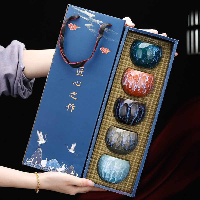 Japanese Style Tea Cup Kiln-Tr - Korean Tea Set 评论和价格