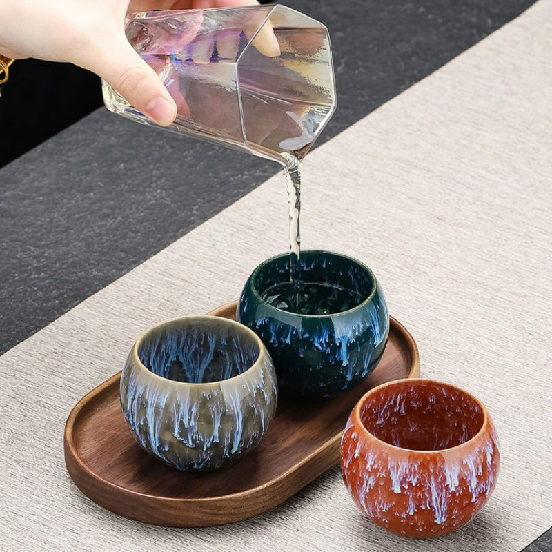 Japanese Style Tea Cup Kiln-Tr - Korean Tea Set 评论和价格