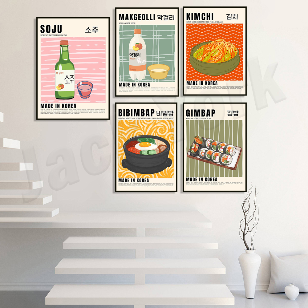 Korean Food Vintage Soju Makge - Korean Lifestyle Aesthetic 评论和价格