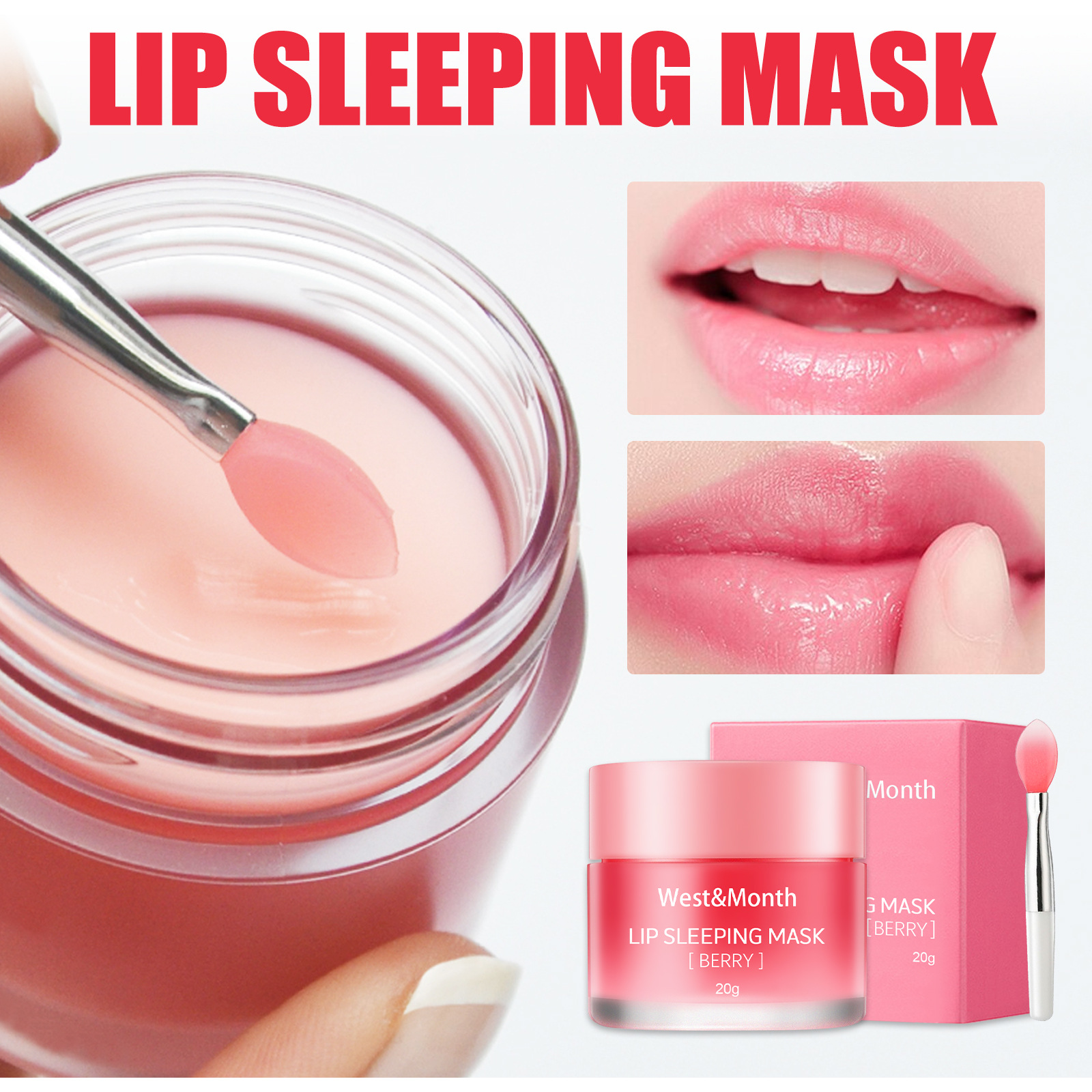 Sleeping Lip Mask Anti-Chapped - Korean Skincare Routine 评论和价格