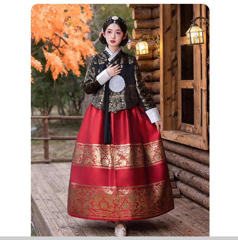 Ethnic style retro Hanbok temp - The Korean Lifestyle 评论和价格