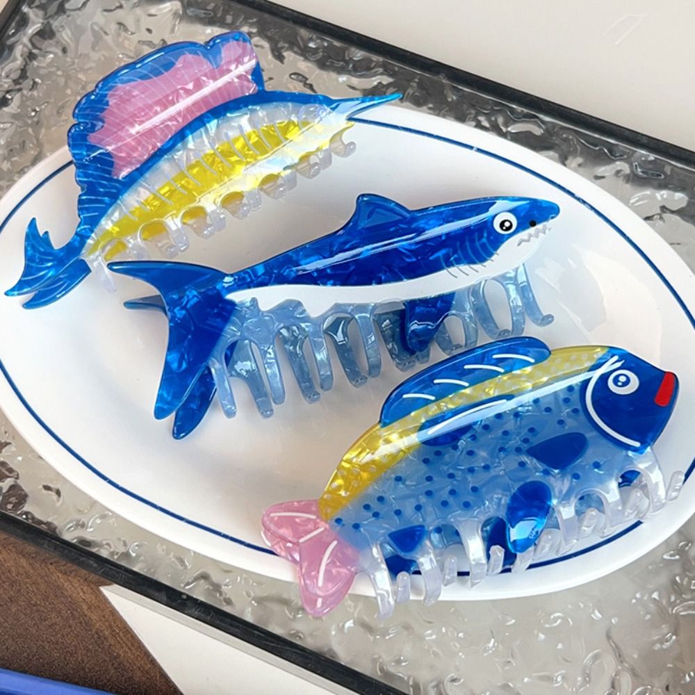 Hairpin Ocean Animal Hair Claw - Korean Women Lifestyle 评论和价格